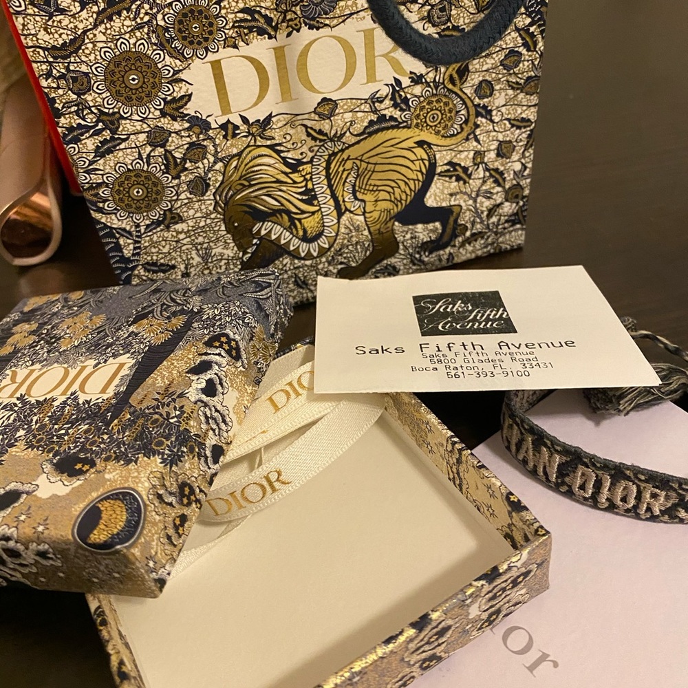 Dior woven bracelet J’adior ACCEPTING OFFERS